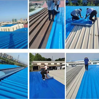 Membrane d'étanchéité pour toiture extérieure moderne en PE, isolante thermiquement, insonorisante, autocollante et imperméable