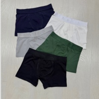 Caleçons Boxers Légers en Coton Modal Ultra Doux et Respirants pour Hommes, Taille Mi-Haute, Extensibles, Tricotés, Lavables en Machine, Vente en Gros (ODM)