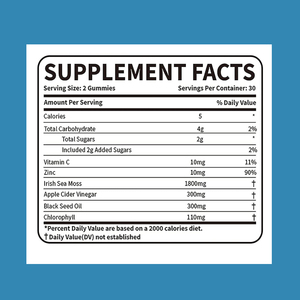 Cao cấp ODM biển rêu Gummies với kẽm chế độ ăn uống bổ sung hỗ trợ sức khỏe tuyến giáp chức năng và khỏe mạnh sự trao đổi chất Gummy kẹo - Product Image 2