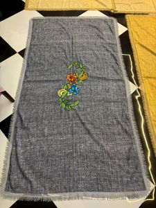 Designer Cotton Embroidered <b>Table</b> Runner Floral Design Premium Quality <b>Table</b> <b>Cover</b> For Home Restaurant Decor - Product Image 2