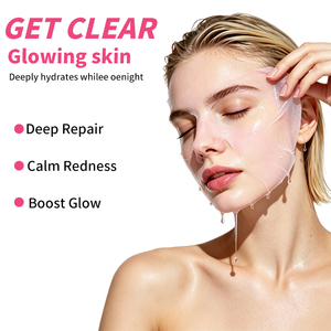 Masque facial <span class=keywords><strong>au</strong></span> <span class=keywords><strong>collagène</strong></span> rose EKBER PDRN, soin de la peau, <span class=keywords><strong>traitement</strong></span> hydratant <span class=keywords><strong>pour</strong></span> le <span class=keywords><strong>visage</strong></span>, nettoyage, hydratation, anti-âge - Product Image 6