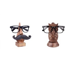 Soporte Compacto de Madera para Gafas, Organizador de Almacenamiento para Gafas, para Uso en Mesa de Oficina, Disponible para la Venta - Product Image 1