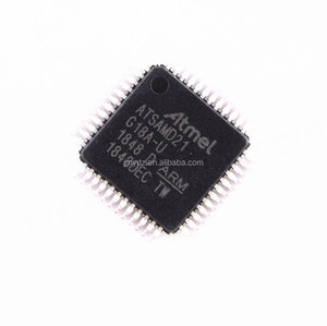 Microcontrôleur intelligent ATSAMD21G18A-AU ATSAMD21 TQFP-48 - Product Image 1