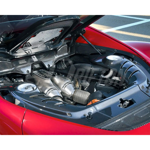 Pour Ferrari 296 - Ensemble de couvre-moteur arrière entièrement visible en fibre de carbone - Product Image 3