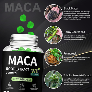 TikTok Viral Product Support Tägliche Energie und geistige Schärfe mit Vitamin D und Natrium-<span class=keywords><strong>Maca</strong></span>-Wurzelextrakt-Gummis - Product Image 4
