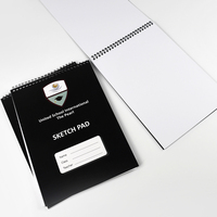 Bloc-notes personnalisé imprimé en usine en Chine, papier couché, papier offset avec reliure spirale, taille et logo personnalisés pour l'école et le bureau