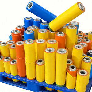 Chất Lượng Cao Silicone Con Lăn Cao Su Công Nghiệp Ép Nóng Đường May Cán Con Lăn Cho Máy In - Product Image 5