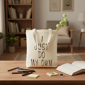 Bolsa de algodón orgánico grande para compras, bolsa de mano con logotipo personalizado, ecológico, reutilizable, a granel - Product Image 1