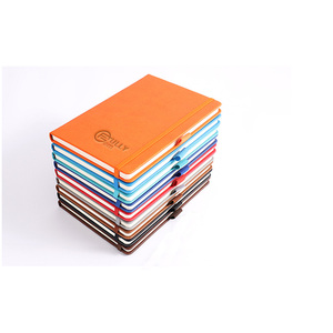 Carnet de notes GemFully à prix raisonnable, format A5, couverture souple en cuir, avec porte-stylo, ligné - Product Image 4