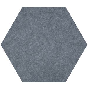 แผ่นอะคูสติกแผ่นอะคูสติกทรงหกเหลี่ยมแผ่น3D ผนังกันเสียงทำจากโฟมโพลีเอสเตอร์สำหรับใช้ในโรงภาพยนตร์ - Product Image 3