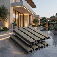Panneau mural extérieur imperméable et ignifuge pour la décoration de façade de villa