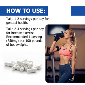 Hot Sale Creatine HCL Pills Adult Creatine Vegan Capsules Fitness <b>Supplement</b> Enhance Muscle Recovery Boost Energy and Stamina - Product Image 3