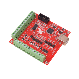 Tarjeta de Control de Movimiento de 4 Ejes con Conexión USB, Placa de Expansión de 100Khz, Compatible con Controladores WinXP y Win7, Tarjeta Controladora USB de 4 Ejes - Product Image 5