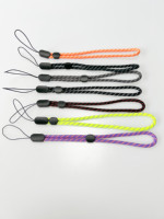 Sangles de poignet courtes réglables personnalisées pour téléphone, haut-parleur, bâton lumineux pour selfie, talkie-walkie, lampe torche, appareil photo, manette de jeu, télécommande TV