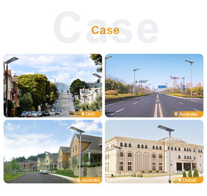 Illuminazione stradale solare industriale di alta qualità 40W 60W 80W 100W luce solare per esterni lungo tempo di illuminazione da giardino - Product Image 5