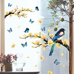 <span class=keywords><strong>Adesivi</strong></span> 3D in PVC <span class=keywords><strong>per</strong></span> Decorazione Soggiorno, Fiori Impermeabili Ecologici Rimovibili Stampati UV <span class=keywords><strong>per</strong></span> <span class=keywords><strong>Pareti</strong></span> - Product Image 4