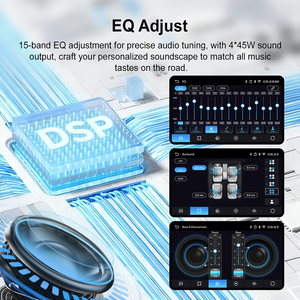 Autoradio Rhythm Linux avec démarrage rapide en 1 seconde, Carplay, Android Auto, DSP, égaliseur, caméra de recul AHD pour Fiat 500 - Product Image 3