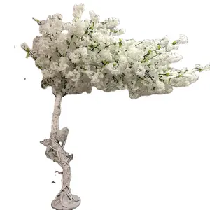 Decorativo cerejeira artificial plantas simulação planta casamento cerejeira flor arco árvore para interior decorativo