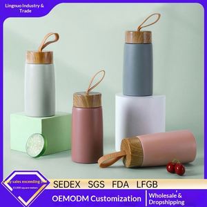 Termo Personalizado de 280 ml con Tapa con Patrón de Madera, Acero Inoxidable 304 Aislado, Botella de Agua de Bolsillo para Niños y Estudiantes, Vaso Térmico - Product Image 5