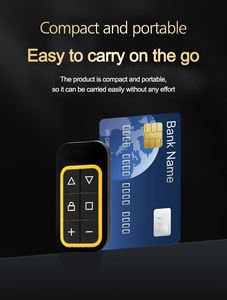 Porte roulante automatique au design moderne avec télécommande Volet roulant multifonction Contrôle de la <span class=keywords><strong>distance</strong></span> de porte Plastique facile <span class=keywords><strong>à</strong></span> visser - Product Image 3