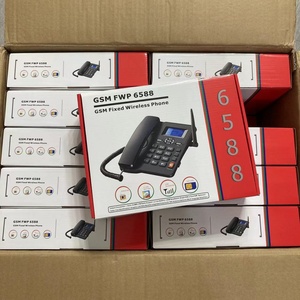 โทรศัพท์ไร้สาย GSM FWP แบบตั้งโต๊ะ รองรับซิมการ์ด 2 ซิม/บันทึกเสียง รุ่น ETS-6588 สำหรับบ้านและสำนักงาน - Product Image 6