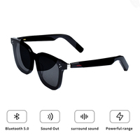 Lunettes de soleil neuves à design léger, avec haut-parleur ouvert, chargement magnétique et verres polarisés, idéales pour la conduite