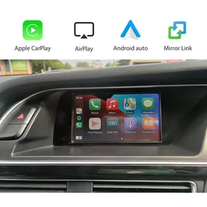 Navigasi Mobil untuk AUDI Q5 A5 A4 B8 Apple CarPlay Ditingkatkan dan Android Modul Otomatis Aktivasi Kamera Cadangan Solusi Parkir