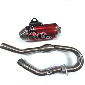 Sistema di Scarico Completo con Silenziatore Posteriore Centrale per Moto Elettrica da Cross HONDA CRF250 2018-2023 in Acciaio Inox - Product Image 3
