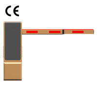 Barrière automatique pour parking d'hôtel, boîtier anti-poussière, contrôle par clé/carte, télécommande, protection IP66, vision nocturne, véhicule