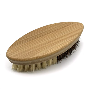 Brosse de cuisine écologique en bambou à double poils avec <span class=keywords><strong>sisal</strong></span> naturel et fibres végétales pour le lavage de la vaisselle et le nettoyage - Product Image 5