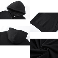 Fabricants de sweats à capuche en coton de bonne qualité personnalisés, logo personnalisé, sweat-shirt uni blanc pour homme