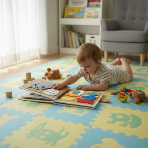 Nuovo Libro Sensoriale 3D Montessori per Bambini, Gioco Interattivo per l'Apprendimento Precoce e la Narrazione - Product Image 2