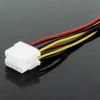 Cable de Extensión de Alimentación SATA Macho a IDE Hembra de 4 Pines para Disco Duro, Cable Divisor de 15 Pines SATA a IDE de 4 Pines