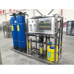 Sistema de tratamiento de agua de ósmosis inversa 2000 Lro para desionizar y purificar la calidad del agua