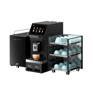 เครื่องชงกาแฟอัตโนมัติ BTB-102 สำหรับใช้งานเชิงพาณิชย์ พร้อมปั๊มแรงดัน 19 บาร์ ฟังก์ชั่นทำฟองนมอัจฉริยะ สำหรับเอสเพรสโซและคาปูชิโน่ - Product Image 1