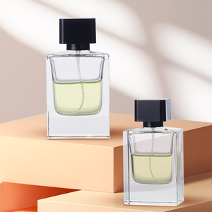 Parfum Bottle Perfume Glass Bottles Perfumeglassperfumeglassglassglass Wholesale 30ml 50ml 75ml 100ml Empty Luxury Flat Square Spray Fragrance Parfum Bottle Refillable Perfume Glass Bottles