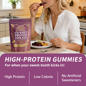 グリーンパイ プライベートレーベル マッスルビルド スポーツニュートリション 低カロリー ホエイプロテインアイソレート 高タンパク質グミ - Product Image 3