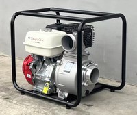 Pompe à eau Honda GX270, moteur à essence, pompe à eau à essence de 4 pouces pour l'irrigation
