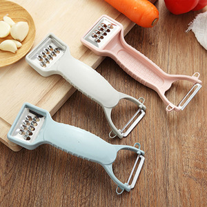 Éplucheur multifonction à double tête, éplucheur de fruits et légumes épaissi pour la maison, râpe de cuisine, pour fruits et légumes - Product Image 1
