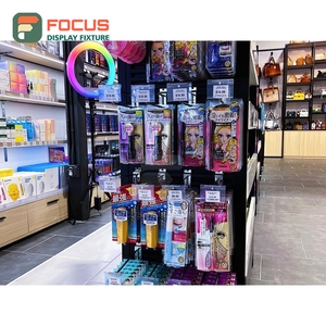 Présentoir mural haut de gamme pour perruques, étagère multi-niveaux, présentoir de magasin, équipement de présentation - Product Image 5