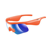 Gafas Deportivas Inteligentes RuiHuai Antivaho con Protección UV IPX-6, Llamadas Manos Libres, Reconocimiento de Voz, Video 4K, 170mAh