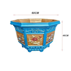 Moldes de Plástico para Macetas de Flores de Hormigón, Diseño de Moda, para Decoración - Product Image 1