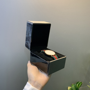 Caja de Regalo Cuadrada de Lujo de Alta Gama con Solapa Individual de Terciopelo para Joyería, Estuche Protector para Relojes a Bajo Precio - Product Image 3