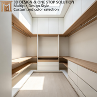 Armoire bébé modulaire autoportante en bois massif blanc, style nordique moderne, système ouvert, étagères réglables à fermeture douce, gain de place