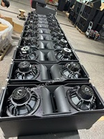 Système de sonorisation actif RM208A avec double enceinte de 8 pouces, DSP intégré, pour gymnases et concerts