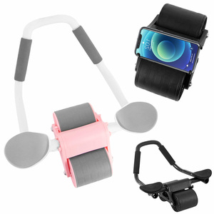 Rodillo Abdominal profesional Intenso Core Training Ejercicio de estómago Rebote automático Rueda Para <span class=keywords><strong>Abdominales</strong></span> Home Fitness - Product Image 1