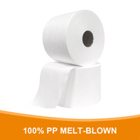 Premium Schutzmaterial FFP2 Wasserelektret-Schmelzgeblasener Vliesstoff PFE ≥94% Schmelzgeblasenes Gewebe für Schutzausrüstung
