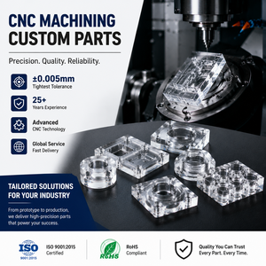 จำหน่ายชิ้นส่วนอะคริลิกใส ผลิตภัณฑ์งานกลึง CNC ชิ้นส่วนพลาสติกที่ขึ้นรูปด้วยเครื่อง CNC - Product Image 1