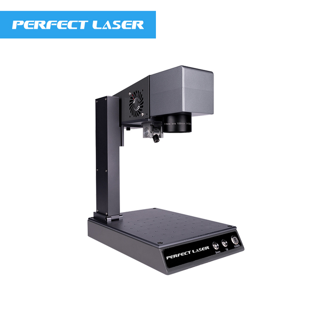 Perfect Laser Mini Small Portable Metal Steel Fiber Laser Screen Marking Machine Marker Engraver for Metal/Leather/Plastic
