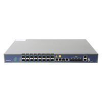 OLT GPON de 16 Puertos Modelo IN-OF-0009 con 4*10GE SFP+ Uplink L3 Administrado, Fibra Óptica Compatible con 2048 ONTs para Solución FTTH de ISP China
